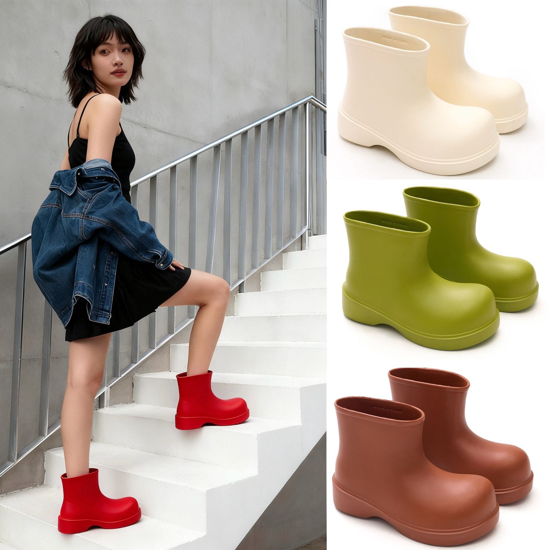 Botas de lluvia coreanas 2025, - Pipe Bending Spring reseña y precio