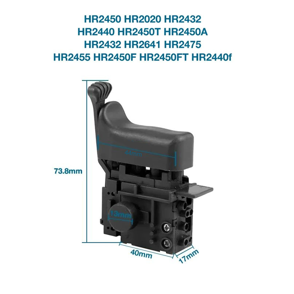 Reemplazo de interruptor para  - Makita Drill Hp1640 reseña y precio